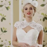 Vintage inspired Birdcage Bridal Fascinator by Lovett & Co