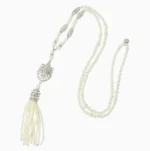 VIntage inspired Long Deco Tassel Necklace by Lovett & Co