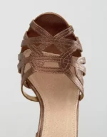 High Heel Bronze Sandals by True Decadence