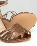 High Heel Bronze Sandals by True Decadence