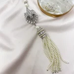 VIntage inspired Long Deco Tassel Necklace by Lovett & Co