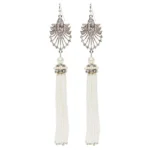 Vintage inspired Long Deco Tassel Earrings by Lovett & Co