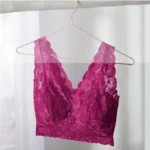 Lace Overlay Bra by Avon in Fuchsia