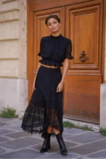 Bohemian Lace Set in Black