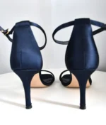 Dark Navy Midnight High Heel Sandals in Size 6 by Hobbs London