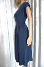 Dark Navy Midnight Dress in Petite Size 8 by Hobbs London