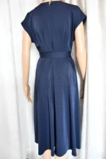 Dark Navy Midnight Dress in Petite Size 8 by Hobbs London