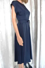 Dark Navy Midnight Dress in Petite Size 8 by Hobbs London