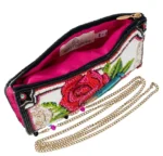 Beaded Crossbody phone bag Hello Gorgeous by Mary Frances.