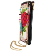 Beaded Crossbody phone bag Hello Gorgeous by Mary Frances.