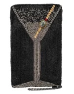 Beaded Crossbody phone bag Make it Dirty by Mary Frances