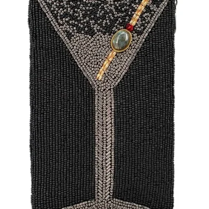 Beaded Crossbody phone bag Make it Dirty by Mary Frances