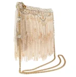 Beaded Crossbody Handbag 'Sugar Coated' by Mary Frances, vintage 1920s style.