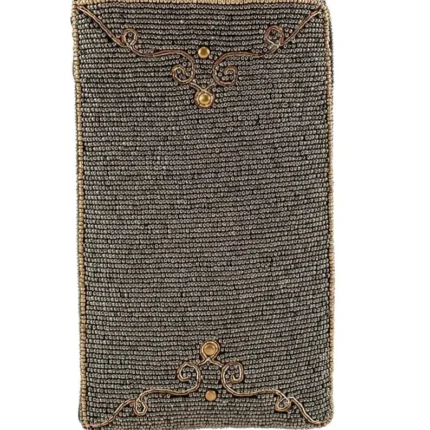 Beaded Crossbody phone bag Wine Pairing by Mary Frances