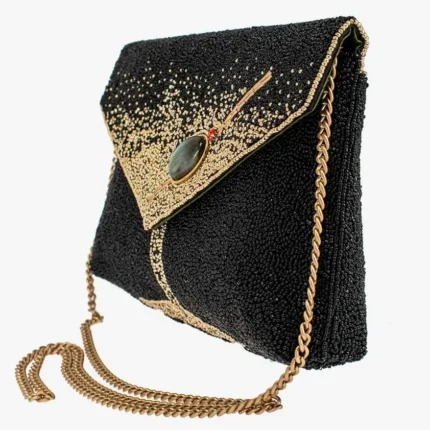 Beaded Handbag with Martini Glass by Mary Frances