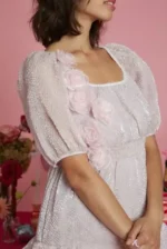 Corsage Tiered Midaxi Dress Size M by Neon Rose