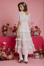 Corsage Tiered Midaxi Dress Size M by Neon Rose