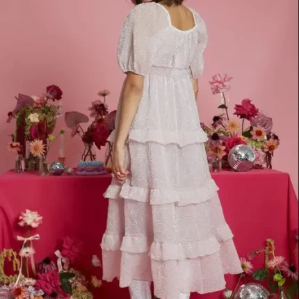 Corsage Tiered Midaxi Dress Size M by Neon Rose
