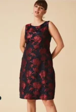 Multicoloured Greta Jacquard Dress Size 20 by Studio 8 Phase Eight