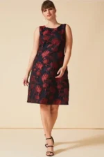 Multicoloured Greta Jacquard Dress Size 20 by Studio 8 Phase Eight